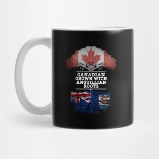 Canadian Grown With Anguillian Roots - Gift for Anguillian With Roots From Anguilla Mug